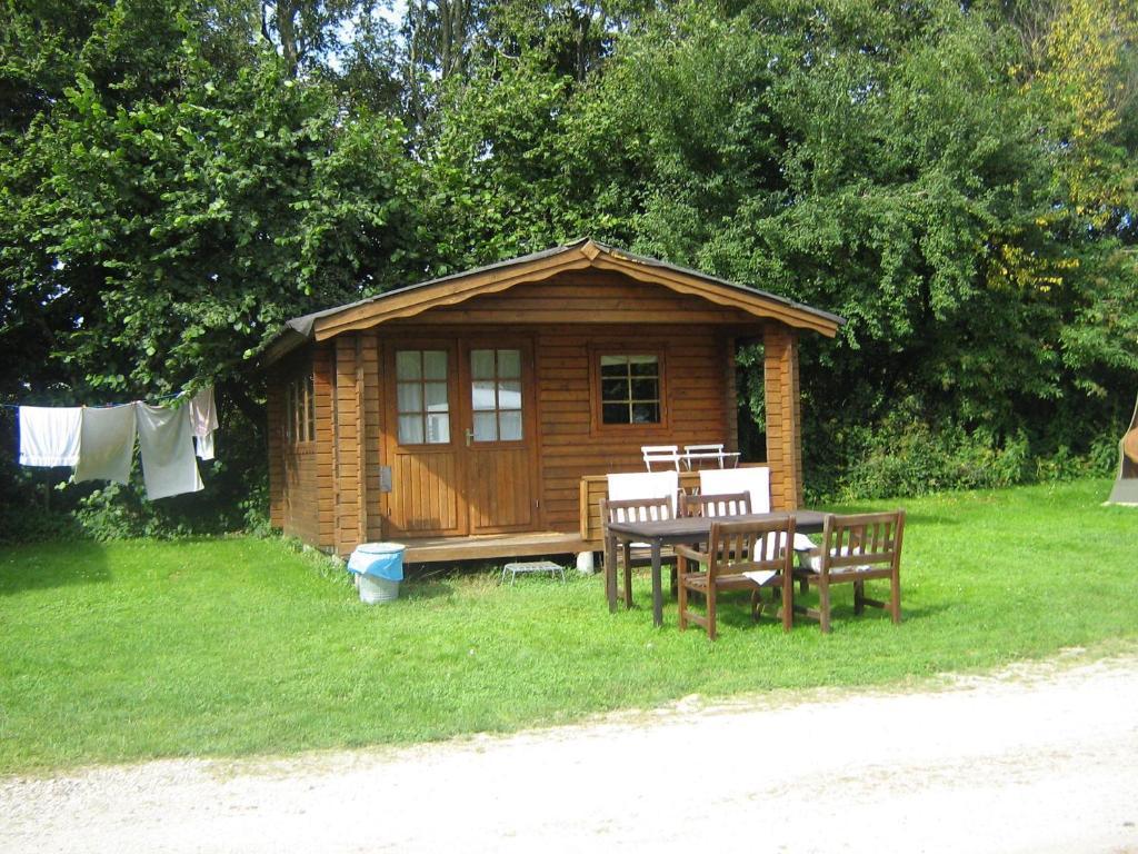 Hjemstavnsgårdens Camping&Cottages Glamsbjerg Eksteriør bilde