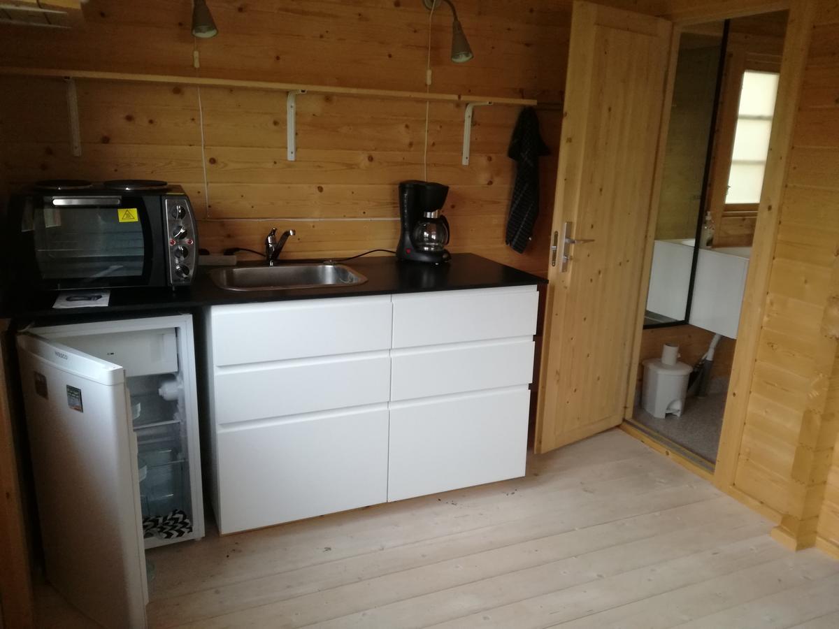 Hjemstavnsgårdens Camping&Cottages Glamsbjerg Eksteriør bilde
